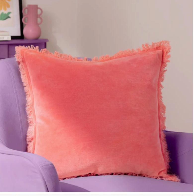 Gracie Cushion Coral