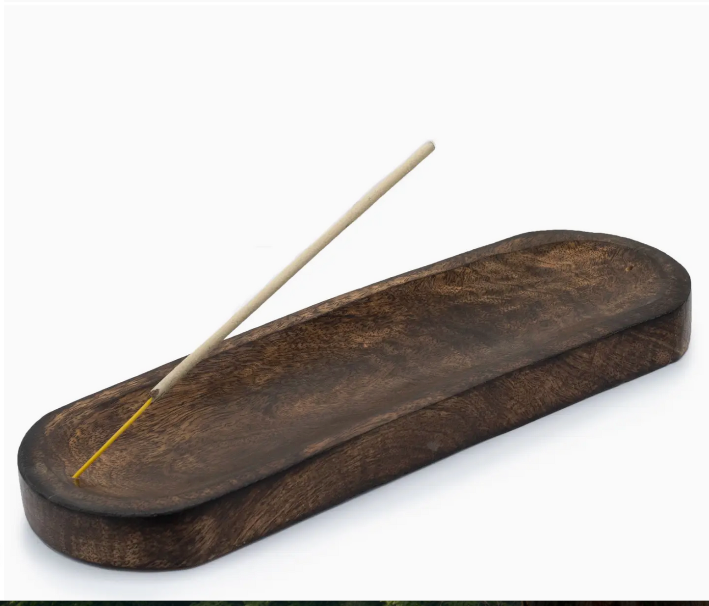Large Incense Tray 30x10cm - Classic Mango Wood