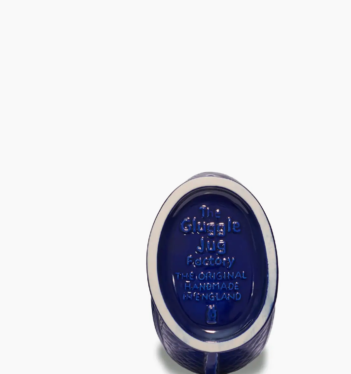 Cobalt Blue Original Gluggle Jug Pitcher Vase