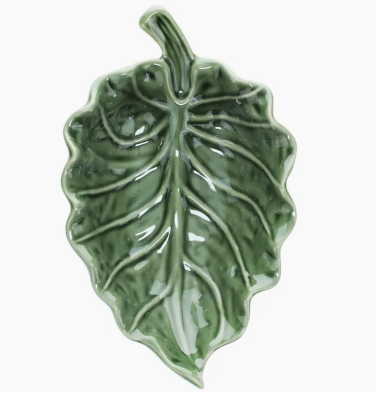 Ceramic Trinket Dish - Leaf