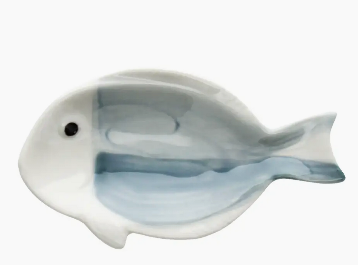 Mini Ceramic Trinket Dish - Fish