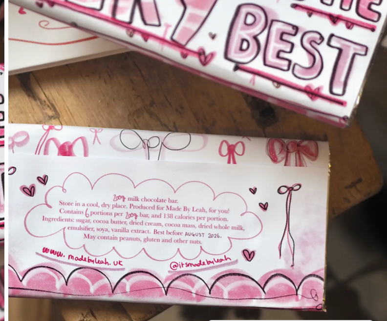 The 200g Xl ‘You Are the Very Best’ Milk Chocolate Bar