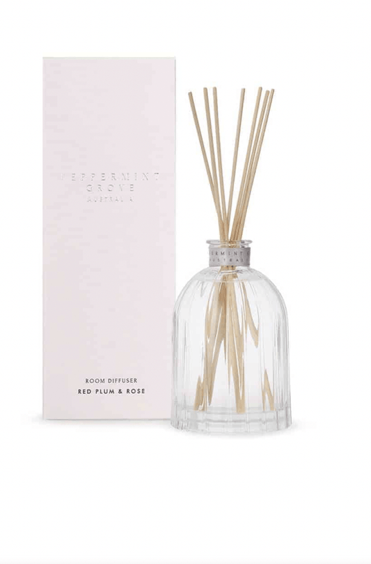 Peppermint Grove Diffuser 350ml – Red Plum & Rose