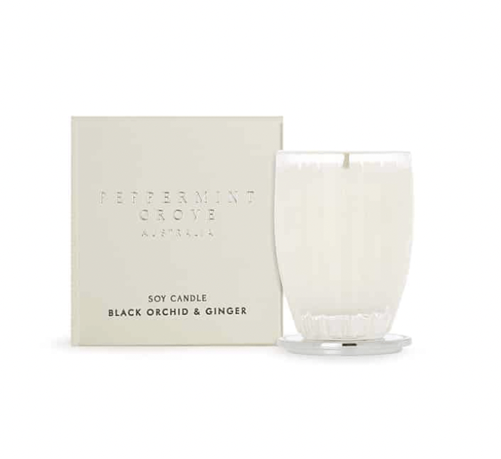 Peppermint Grove Candle 60g – Black Orchid & Ginger