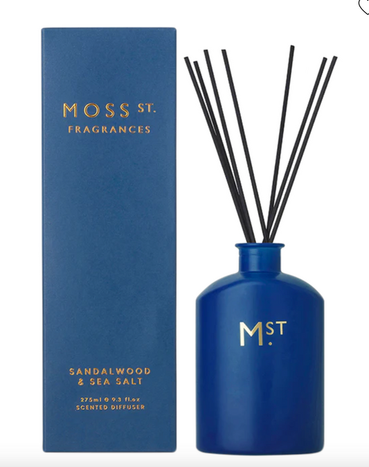 Moss Street  Sandalwood & Sea Salt Fragrance Diffuser 100ml