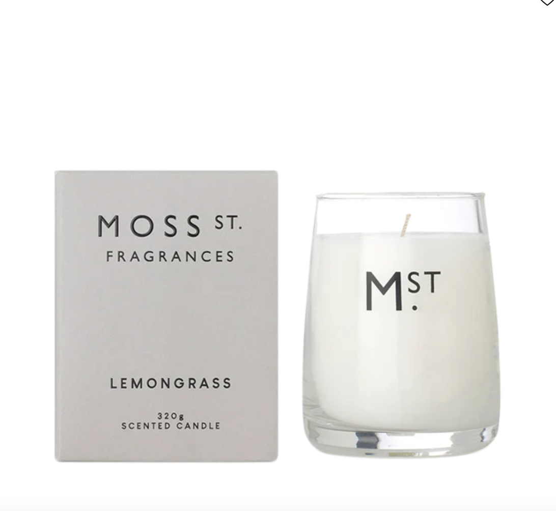 Moss Street  Lemongrass Soy Candle 320g