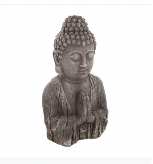 Wooden Effect Buddha