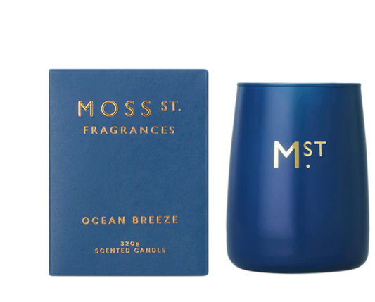 Moss Street  Ocean Breeze Soy Candle 60g