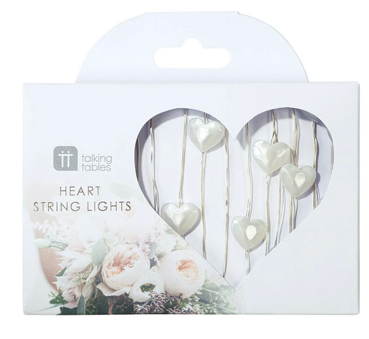 Modern Romance Heart String Lights