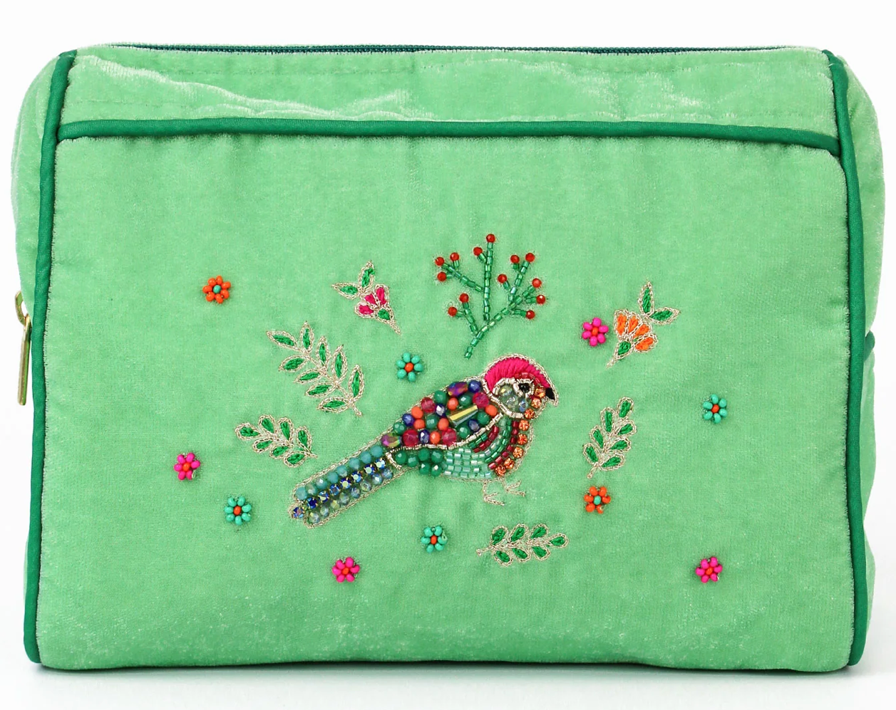 Folk Bird Make up Bag