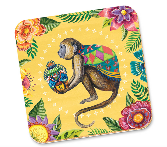 CORKY COASTER VIVA LA VIDA MONKEY