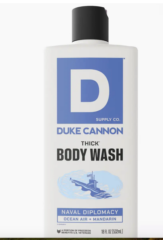 Thick Body Wash Naval Diplomacy 18oz