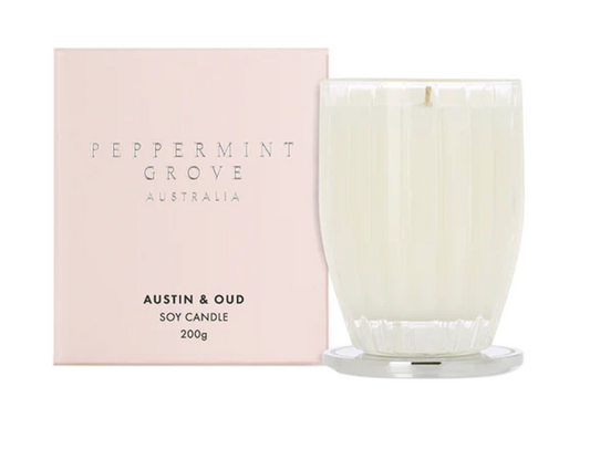 Austin & Oud Soy Candle 200g