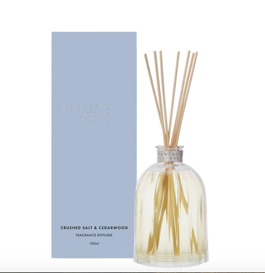 Crushed Salt & Cedarwood Fragrance Diffuser 100ml