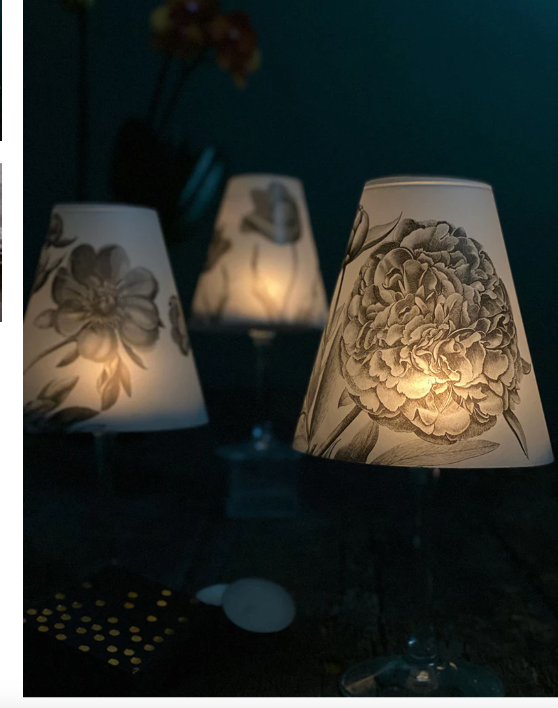 Lamp Shade · Peonies