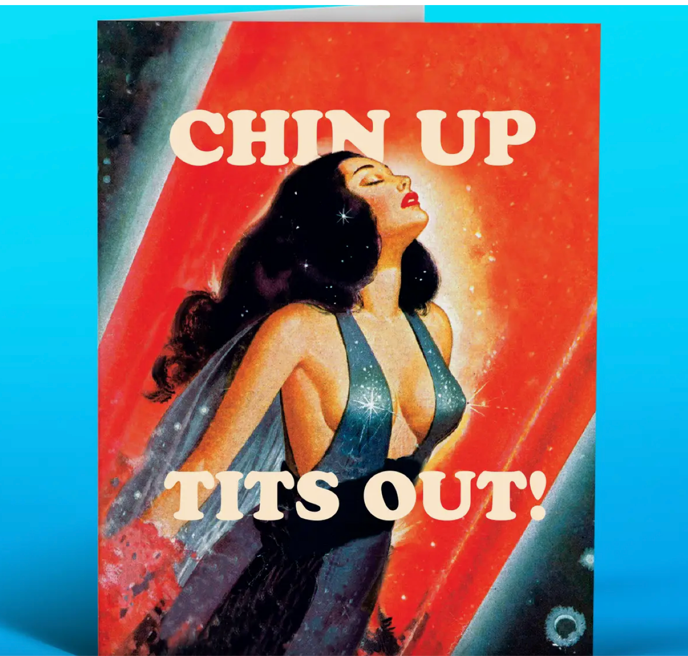 Chin Up Tits Out Female Empowerment