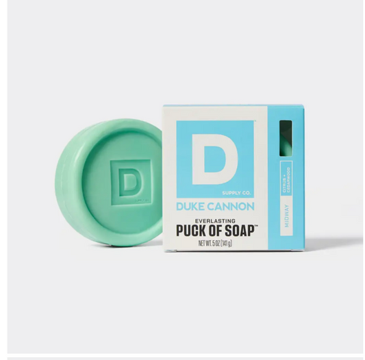 Duke Cannon Everlasting Puck of Soap - Midway 5oz