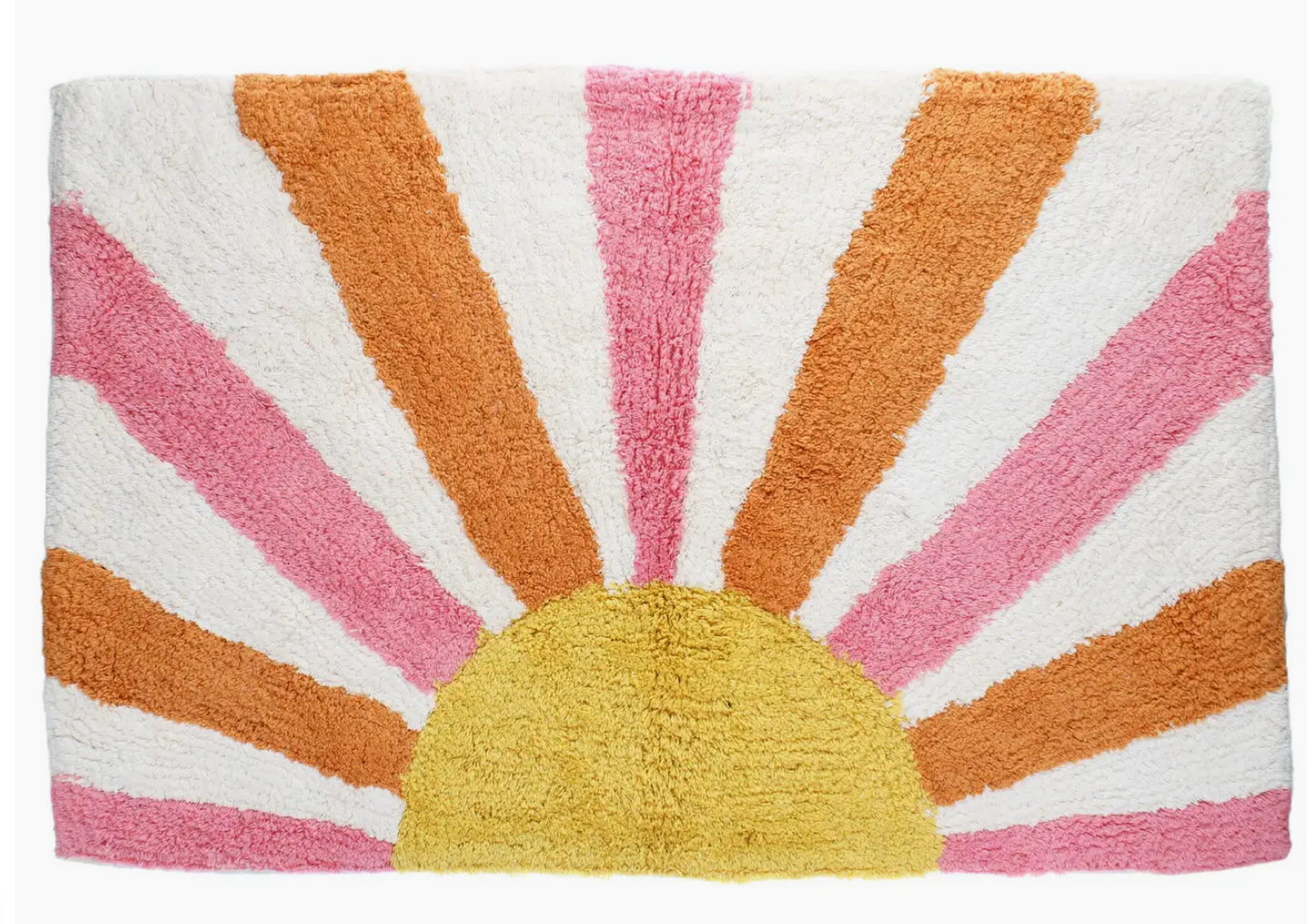 Tufted Cotton Bath Mat - Sunset