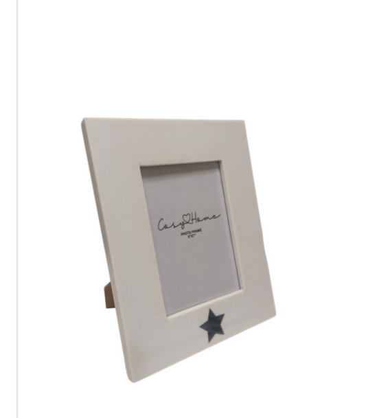 Photo Frame With Star 5x7"