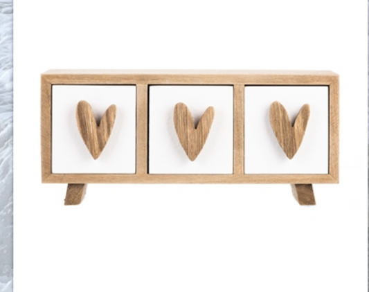 Dinky Drawers with Hearts