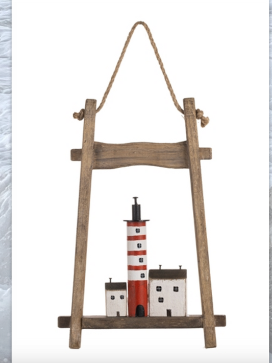 Lighthouse in Hanging Frame