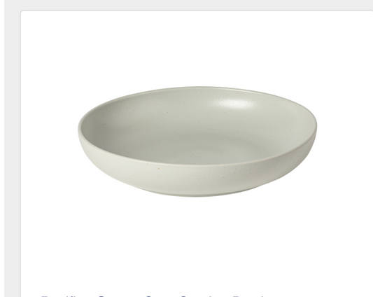 Pacifica Oyster Grey Serving Bowl 32cm