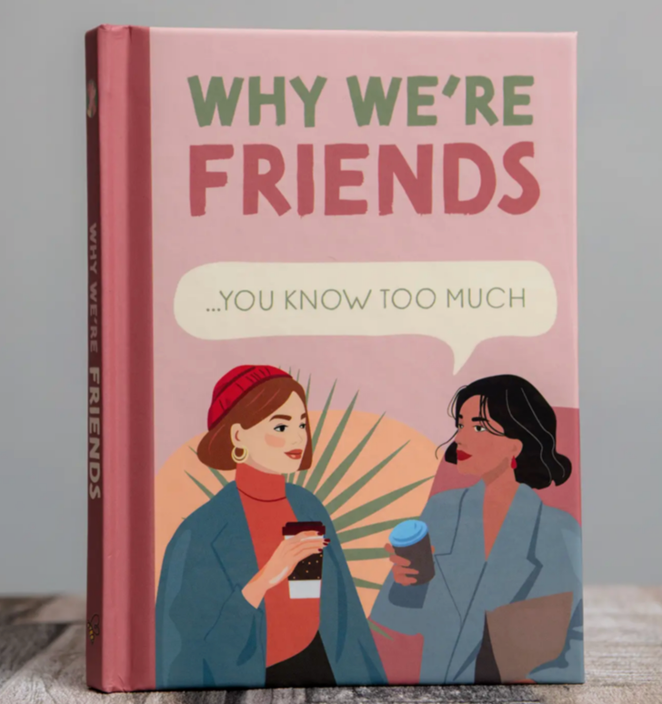 Why We're Friends - You Know Too Much - Book For