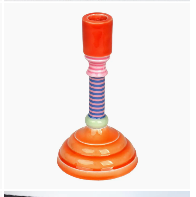Enamel Candle Holder