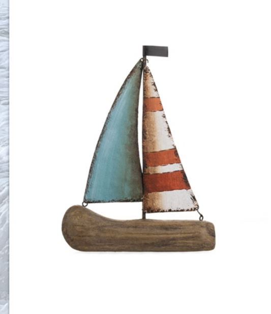 Large Rustic Free Standing Yacht