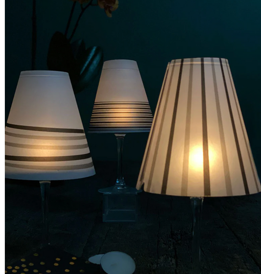 Lamp Shade · Lines Grey