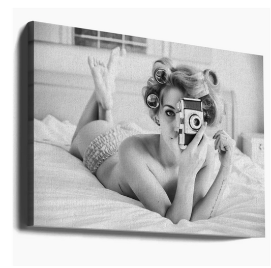 A Chick, A Click, and A Curl Wall Art