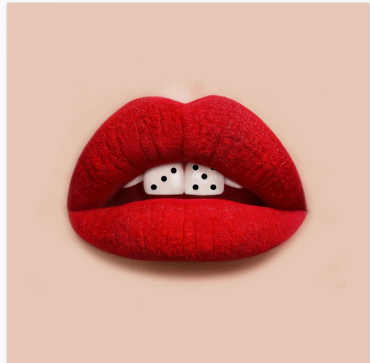 Lucky Smile-Lips Wall Decor
