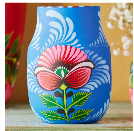 Handpainted Boyam Planter - Large