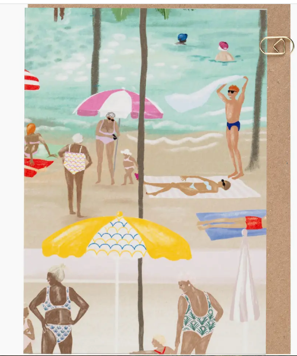 Beach Club Granny Card