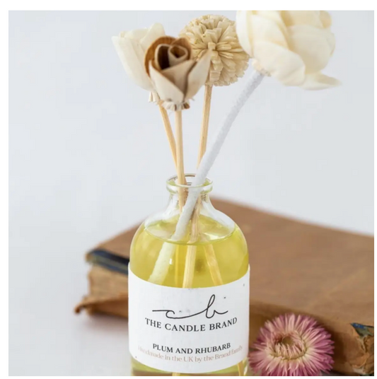 Plum and Rhubarb Flower Diffuser