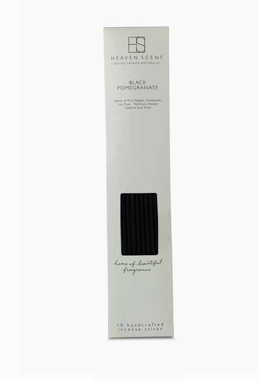 10 Black Pomegranate Incense Sticks
