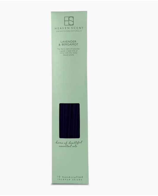 10 Lavender & Bergamot Incense Sticks