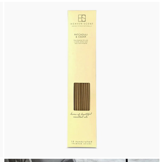 10 Patchouli & Cedar Incense Sticks
