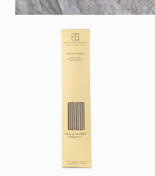 10 Winter Scent Incense Sticks