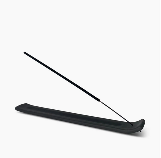 Ceramic Incense Ski  Graphite Black