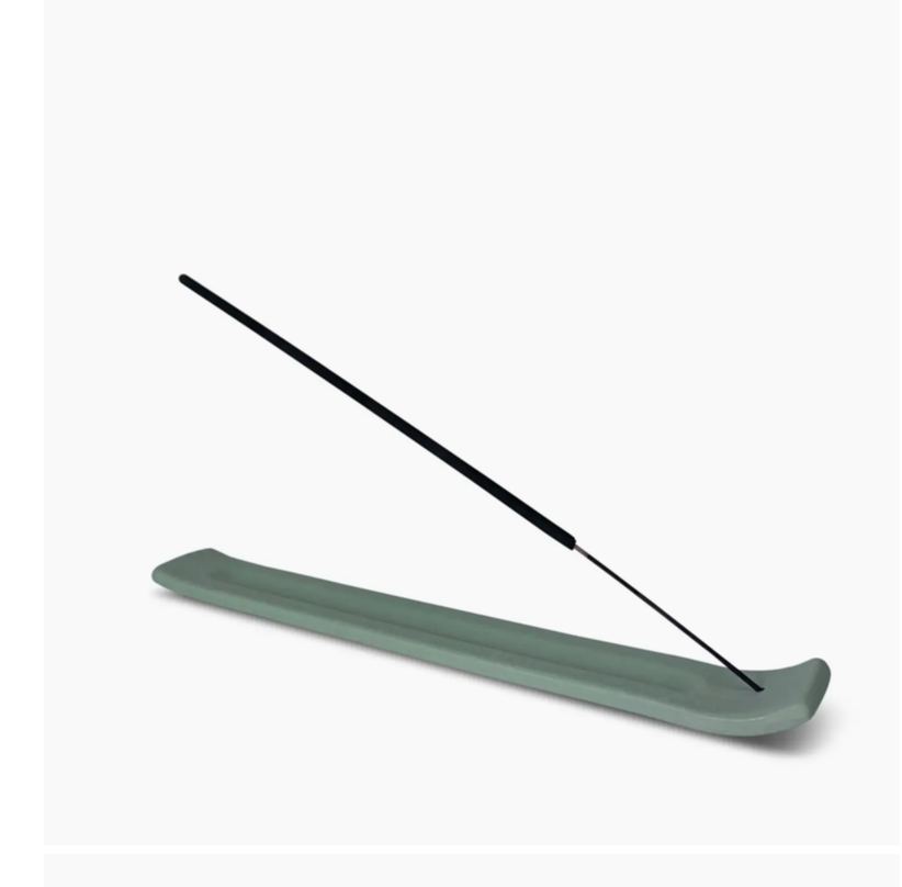 Ceramic Incense Ski Green