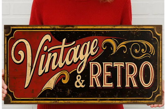 Vintage & Retro Metal Sign