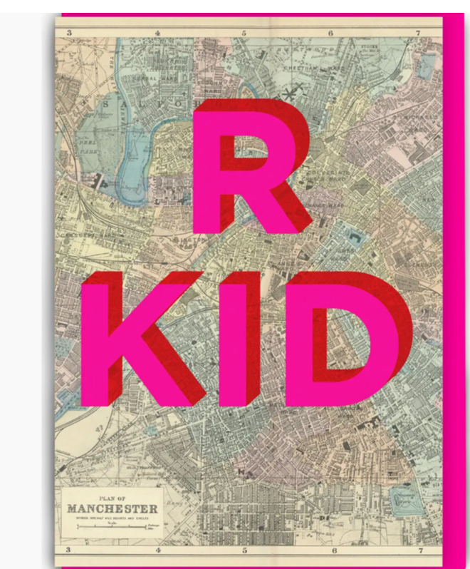 Funny Birthday Card - R Kid Greetings Card