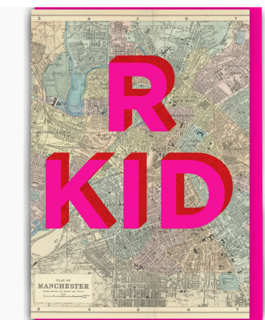 Funny Birthday Card - R Kid Greetings Card