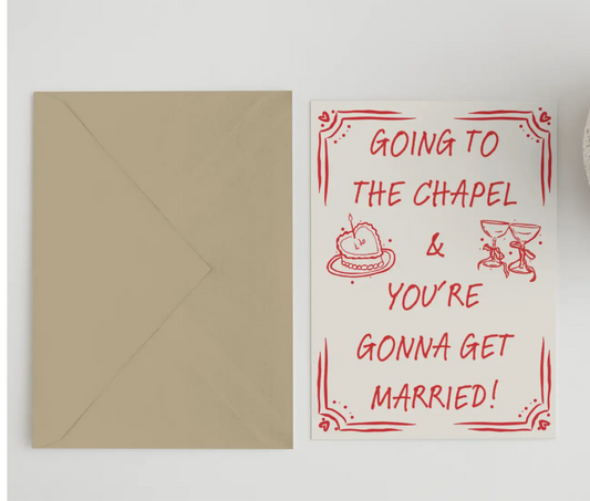 Going To the Chapel Wedding/Engagement