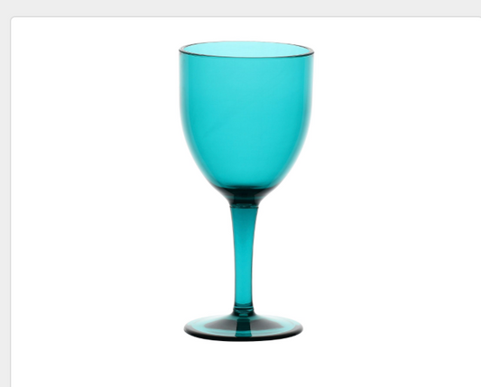 Fiaba Wine Glass Turquoise