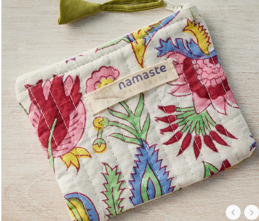 Shvanthi Block Print Coin Purse