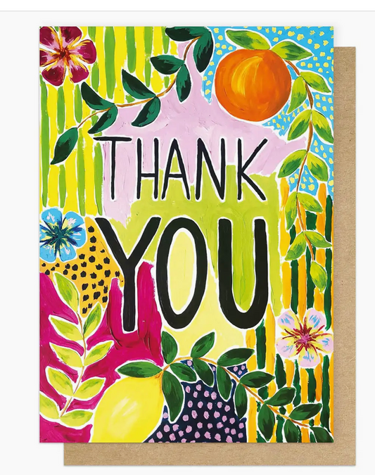 Thank You Greetings Card