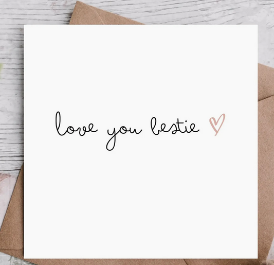 B'day Card - Crafted with Love and Care