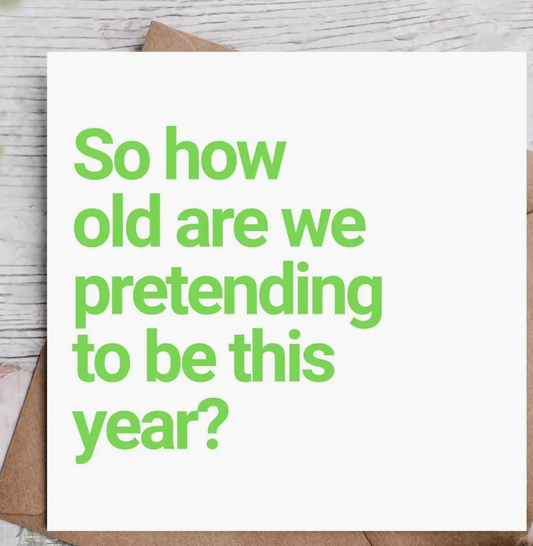 Funny Birthday Card